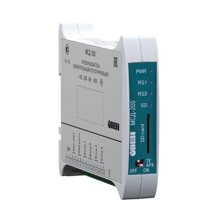 МСД-200 опрос и архивирование параметров по сети RS-485