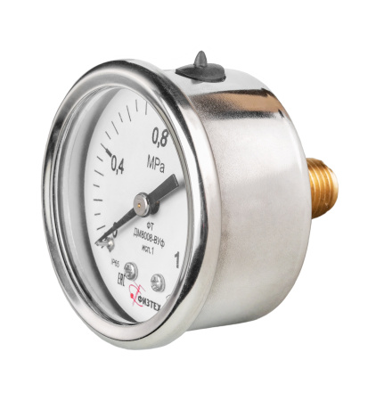 Манометры общетехнические пылевлагозащищенные ДМ8008-ВУф исп 1 d.50 Без заполнения