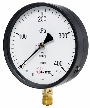 Вакуумметры, мановакуумметры, манометры общетехнические пылевлагозащищенные ВП4-Уф, МВП4-Уф, МП4-Уф IP54