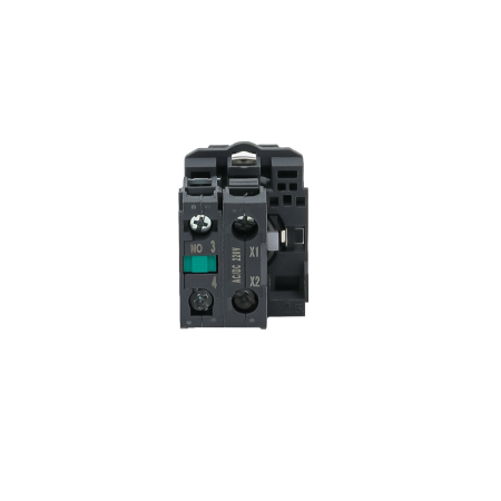Переключатель  на 3 положения с фиксацией и подсветкой, желтый, 1NO, 220V AC/DC, IP65, пластик