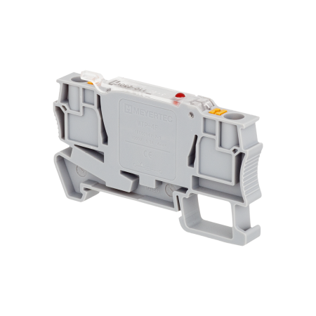 Клемма push-in с держателем предохранителя, 4 мм², индикация 220В