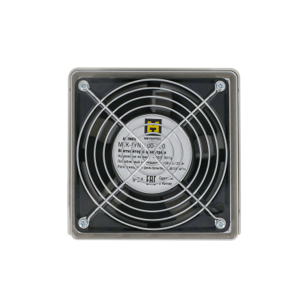 Вентилятор с фильтром, расход воздуха: с фильтром/без -100/138 м3/ч, 220В AC, IP54 MTK-FFNT100-150