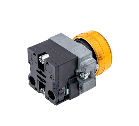 Сигнальная лампа желтый, 220V AC/DC
