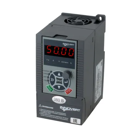 Преобразователь частоты INNOVERT PUMP IHD751P43T (0,75 кВтx380 В), выходной ток 2,5 А
