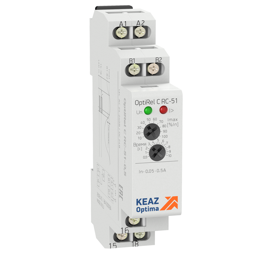 Реле контроля  тока OptiRel C RC-51-2