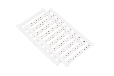 Маркировка пружинных клемм 4 мм², 1-100 (уп. 100 шт.)